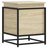 vidaXL Aufbewahrungsbox mit Deckel Sonoma 40x40x51,5 cm Holzwerkstoff