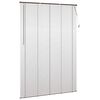 vidaXL Venetianer Jalousie Dunkelbraun mit Muster 213 x 160 cm PVC