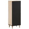 vidaXL Highboard 40x33x110 cm Massivholz Mango