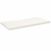 vidaXL Schreibtischplatte Wei&szlig; 80x40x2,5 cm Massivholz Kiefer