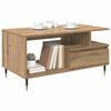 vidaXL Couchtisch Artisan-Eiche 90 x 49 x 45 cm Holzwerkstoff