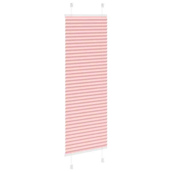 vidaXL Plissee Rosa 50x100 cm Stoffbreite 49,4 cm Polyester