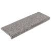 vidaXL Stufenmatten 15 Stk. 65x21x4 cm Grau Rechteckiger Rand