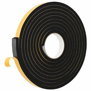 vidaXL Selbstklebendes Schaumstoffband 20 stk. Schwarz 20mm x 5m