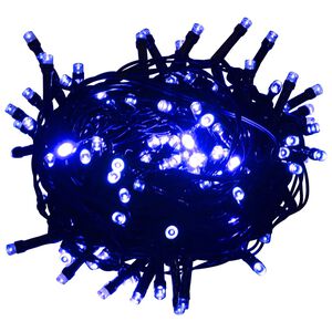 vidaXL LED-Lichterkette mit 150 LEDs Blau 15 m PVC