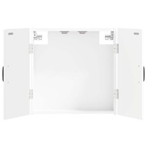 vidaXL Dartboard Schrank HOORN Wei&szlig; 52,5 x 10,5 x 53,5 cm