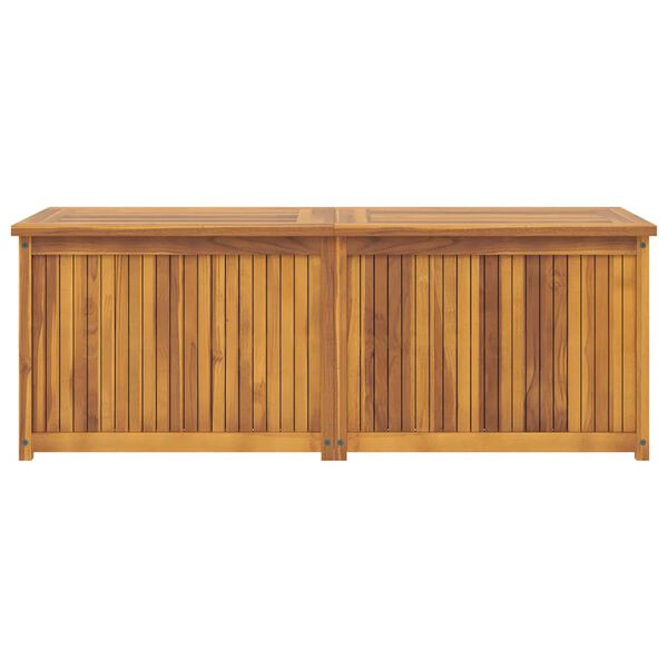 vidaXL Gartenbox 150x50x55 cm Massivholz Teak