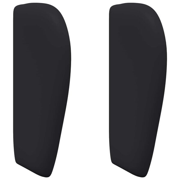 vidaXL Kopfteil Ohr Schwarz 40 x 23 x 6 cm PVC