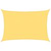 vidaXL Sonnensegel HDPE Rechteckig 4x6 m Beige