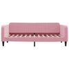 vidaXL Tagesbett Rosa 90x200 cm Samt