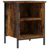 vidaXL Schuhregal R&auml;uchereiche 38x35x50 cm Holzwerkstoff