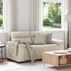 vidaXL 2-Sitzer-Sofa 160x81x84 cm Leinen