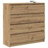 vidaXL Sideboard Artisan-Eiche 100x35x99 cm Holzwerkstoff
