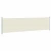 vidaXL Seitenmarkise Ausziehbar 600x160 cm Creme