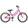 vidaXL Kinderfahrrad 24 Zoll f&uuml;r 8-12 Jahre alt Pink Wei&szlig;