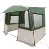 vidaXL Heckzelte f&uuml;r Wohnwagen Personen 352 x 250 x 240 cm Gr&uuml;n