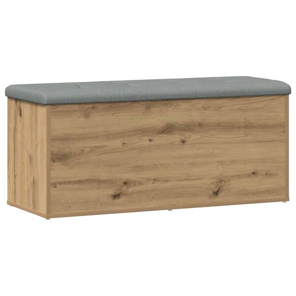 vidaXL Aufbewahrungsbank Artisan-Eiche 102 x 42 x 45 cm Holzwerkstoff