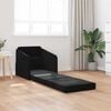 vidaXL Schlafsofa Schwarz 65 x 80 x 83 cm Samt