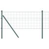 vidaXL Ground Fix Geschwei&szlig;ter Drahtzaun 25 x 0,6 m (B x H)