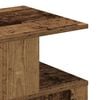 vidaXL Beistelltisch mit Regal Altholz 30 x 30 x 55 cm Holzwerkstoff