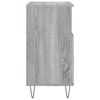vidaXL Sideboards 3 Stk. Grau Sonoma Holzwerkstoff