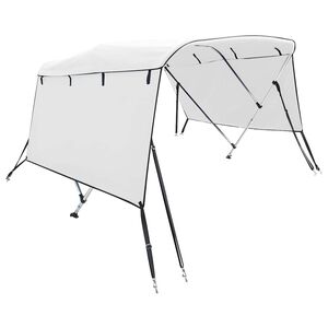 vidaXL 3-Bow Bimini-Top mit Seitenteilen 183x(137-152)x137 cm
