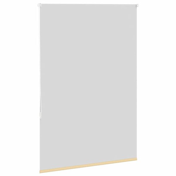 vidaXL Verdunkelungsrollo Beige 110x130 cm Stoffbreite 105,7 cm