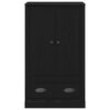 vidaXL Highboard Schwarz Eichen-Optik 60 x 35,5 x 103,5 cm