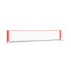 vidaXL Tennisnetz Schwarz und Rot 500x100x87 cm Polyester