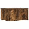 vidaXL Wandtisch Ger&auml;ucherte Eiche 60 x 45 x 30 cm Holzwerkstoff