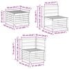vidaXL Sofagarnituren 6 pcs Natur Massivholz Akazie