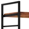 vidaXL B&uuml;cherregal 4 Ebenen 80x30x180 cm Massivholz Akazie