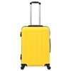 vidaXL Hartschalen-Trolley-Set 3 Stk. Gelb ABS