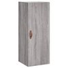 vidaXL Highboard Grau Sonoma 34,5x34x180 cm Holzwerkstoff