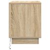 vidaXL Nachttisch Sonoma-Eiche 44 x 34,5 x 45 cm Holzwerkstoff
