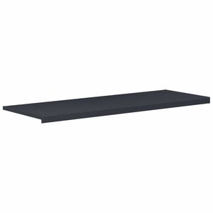 vidaXL Fensterbank Anthrazit mit Holzmaserung 160 x 50 x 4,5 cm PVC