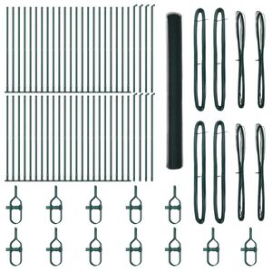 vidaXL Zaunpfosten Gr&uuml;n