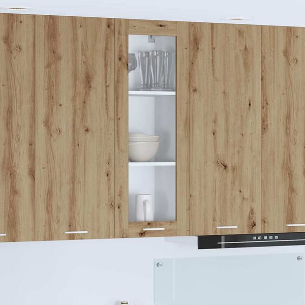 vidaXL H&auml;ngeschrank Artisan-Eiche 40 x 31 x 100 cm Holzwerkstoff