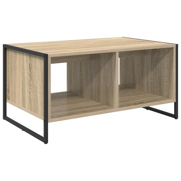 vidaXL Couchtisch Sonoma 80 x 50 x 40 cm Holzwerkstoff