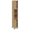vidaXL Badschrank Artisan-Eiche 30x30x190 cm Holzwerkstoff