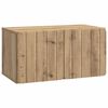 vidaXL Wandmontierter TV-Schrank 59,5 x 31 x 30 cm Artisan-Eiche