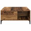 vidaXL Couchtisch Altholz 80 x 80 x 36,5 cm Holzwerkstoff
