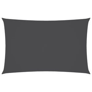 vidaXL Sonnensegel Oxford-Gewebe Rechteckig 2,5x5 m Anthrazit