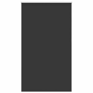 vidaXL Verdunkelungsrollo Schwarz 135x210 cm Stoffbreite 131,6 cm