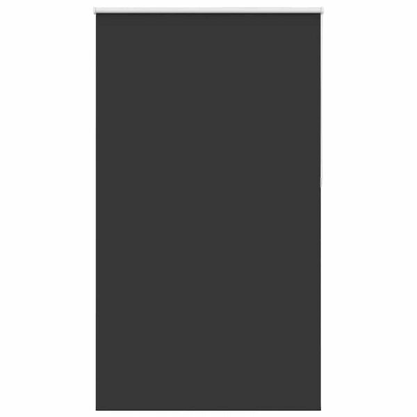 vidaXL Verdunkelungsrollo Schwarz 135x210 cm Stoffbreite 131,6 cm