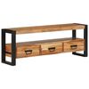 vidaXL TV-Schrank 120x30x45 cm Massivholz Akazie