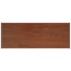 vidaXL Fensterbank Braunes Holz 100 x 30 x 4,5 cm PVC