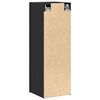 vidaXL Wand-TV-Schrank Schwarz Eichen-Optik 30,5 x 30 x 90 cm