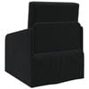 vidaXL Schlafsofa Schwarz 65 x 80 x 83 cm Samt