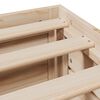 vidaXL Massivholzbett ohne Matratze mit Schubladen 120x190 cm